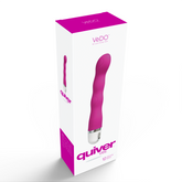 Quiver Vibrator in Hot Pink for Targeted Pleasure and Fun Vibrators - G Spot